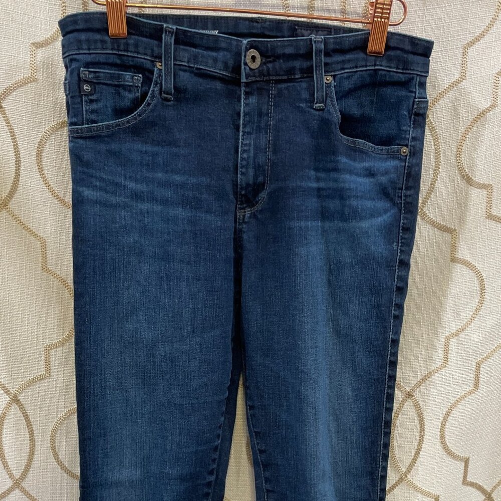 Adriano Goldschmied (AG), sz: 27R, "The Farrah Skinny" High Rise Skinny Jeans